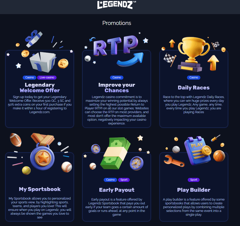 Legendz Promos