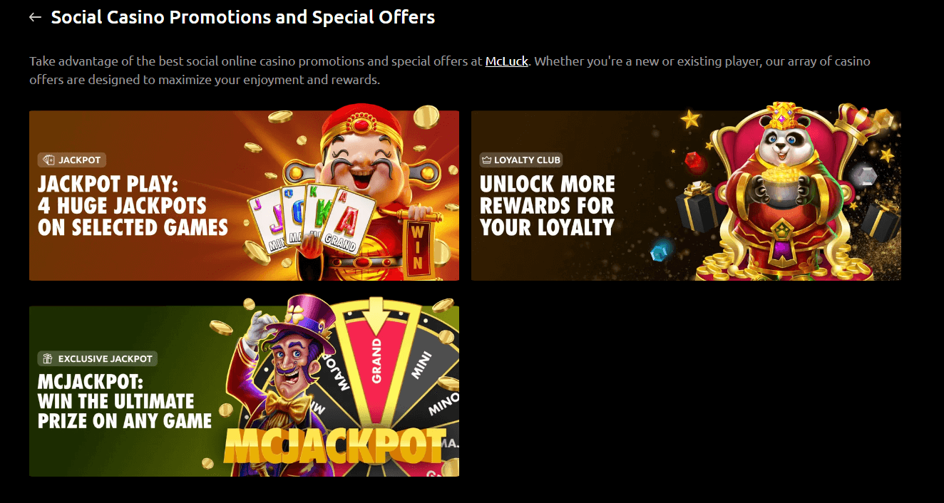 McLuck Promos