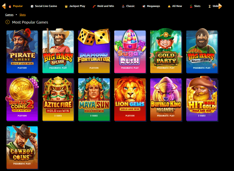 jackpota game library