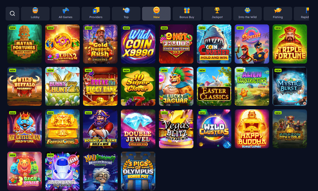 nolimitcoins games