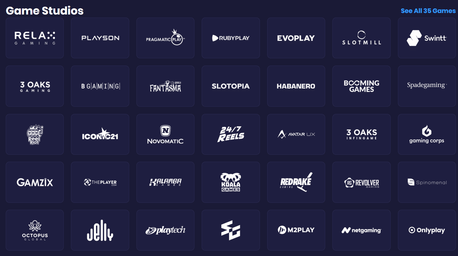 spree game providers